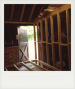 Stable barn conversion bedroom. Liss, Hampshire